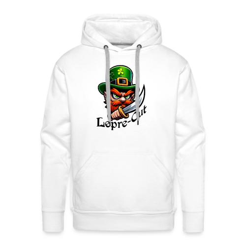 Lepre Cut Dagger Leprechaun St Patricks Luck Irish - Men's Premium Hoodie