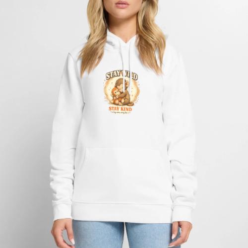 Stay Wild Stay Kind Punch Monkey Hug - Men's Premium Hoodie