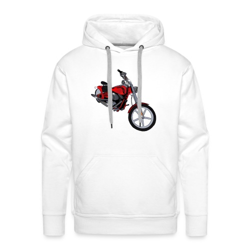 Motorcycle red - Men's Premium Hoodie