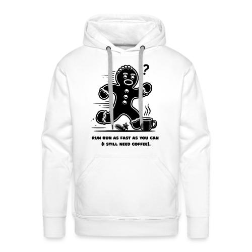 Gingerbread Man T-Shirt - Men's Premium Hoodie