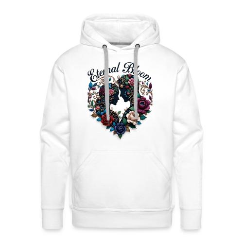 Eternal Bloom Embrace T-Shirt - Men's Premium Hoodie