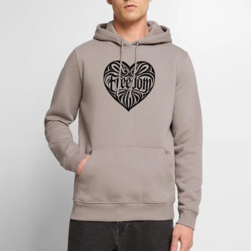 FREEDOM in Heart - Men's Premium Hoodie