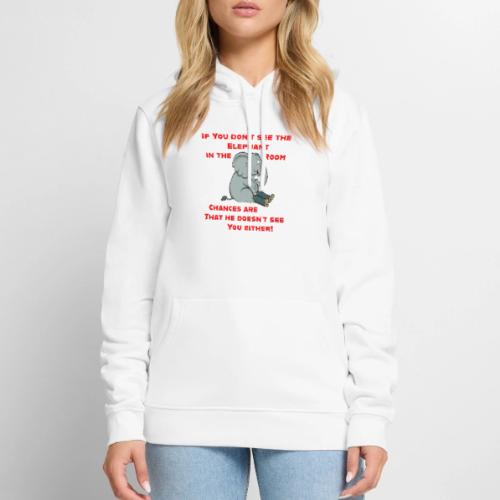 Elephant in the Room Meme - Men's Premium Hoodie