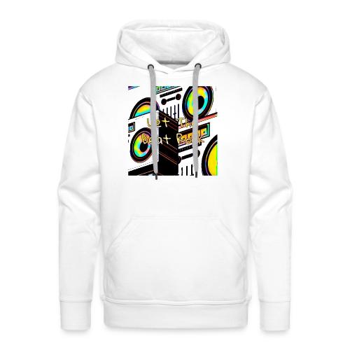 Let The Beat Rock design - Men's Premium Hoodie