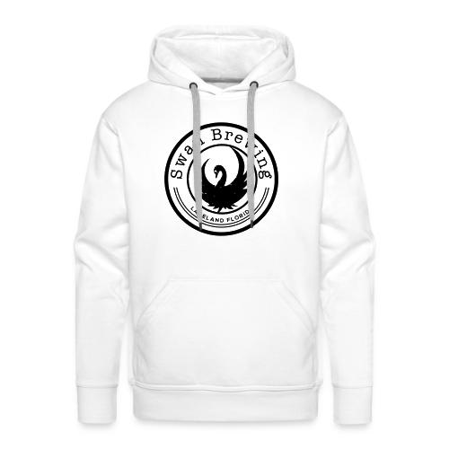 Classic Swan Brewing Logo - Men's Premium Hoodie