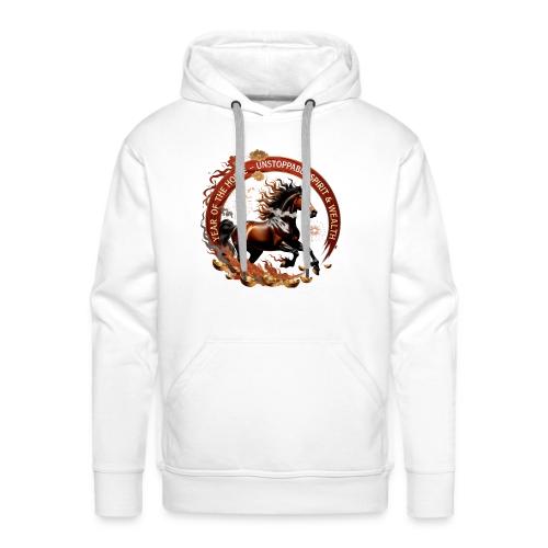 Year of the Horse Fiery Spirit T Shirt, Lunar New - Men's Premium Hoodie