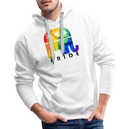 Gay - Republican - Proud! - Men's Premium Hoodie