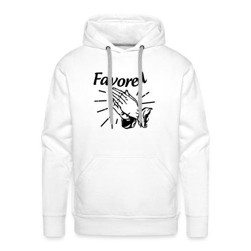 Favored - Alt. Design (Black Letters) - Men's Premium Hoodie