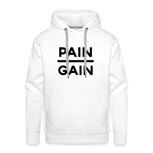 PAIN/GAIN - Men's Premium Hoodie