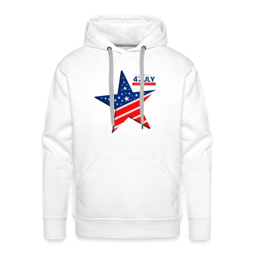 Happy 4th of July - Independence Day - Men's Premium Hoodie
