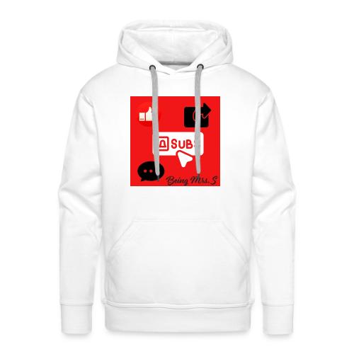 Like Share Subscribe Comment - Men's Premium Hoodie