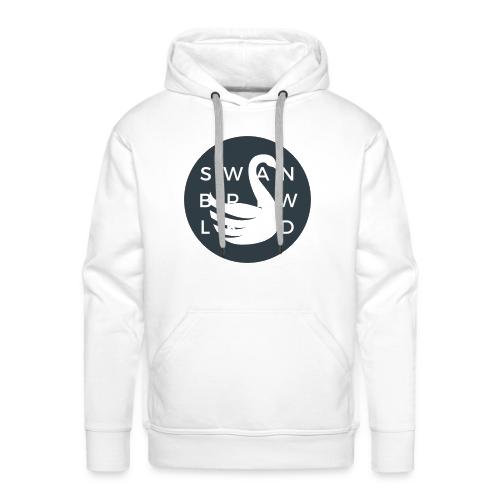 Modern Swan Brewing Logo - Men's Premium Hoodie