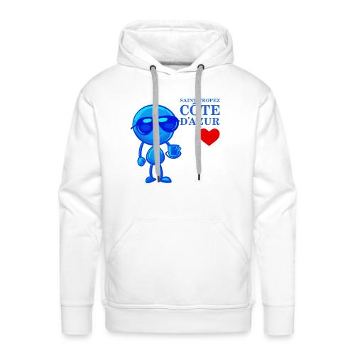 Smoon City_Saint Tropez Côte d'Azur - Men's Premium Hoodie