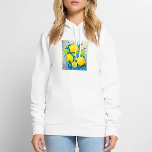 Lemons Splash of Color - Men's Premium Hoodie