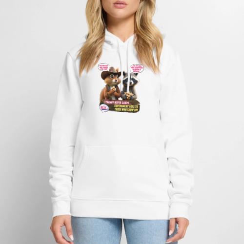 Freedom Squirrel and Raccoon - Men's Premium Hoodie