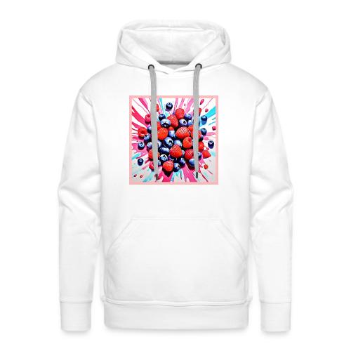 Berry Blast: Fruity Fun - Men's Premium Hoodie