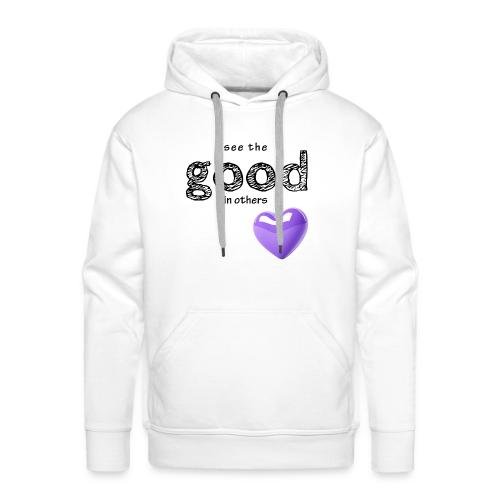 Smoon City_See the Good in Others - Men's Premium Hoodie