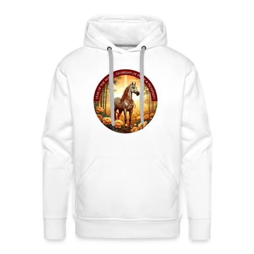 Year of the Horse Guardian T Shirt, Lunar New Year - Men's Premium Hoodie