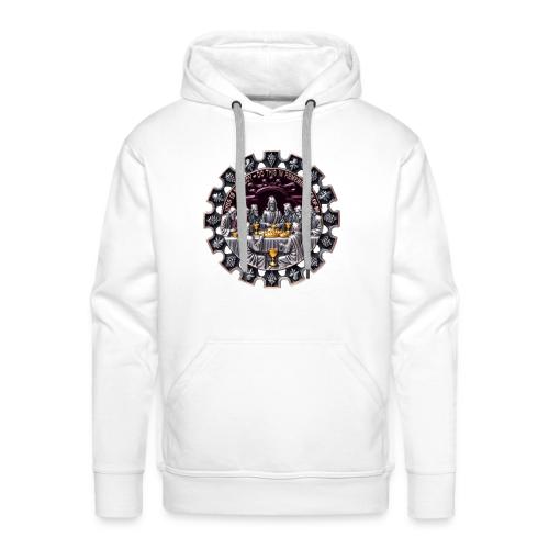 Last Supper Communion T Shirt, Faith Gift - Men's Premium Hoodie