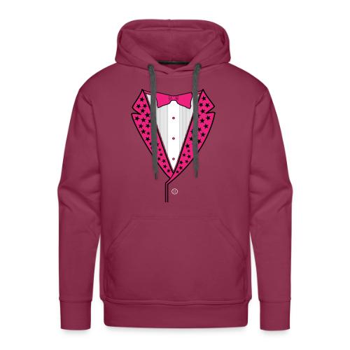 PINK STAR TUXEDO - Men's Premium Hoodie