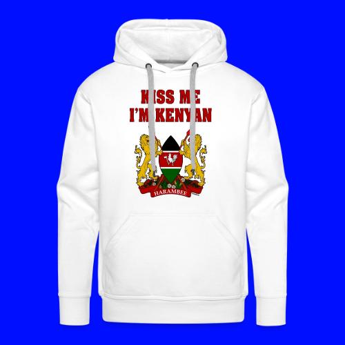 Kiss Me, I'm Kenyan - Men's Premium Hoodie