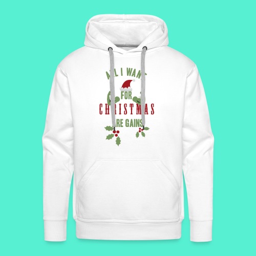 All i want for christmas - Men's Premium Hoodie