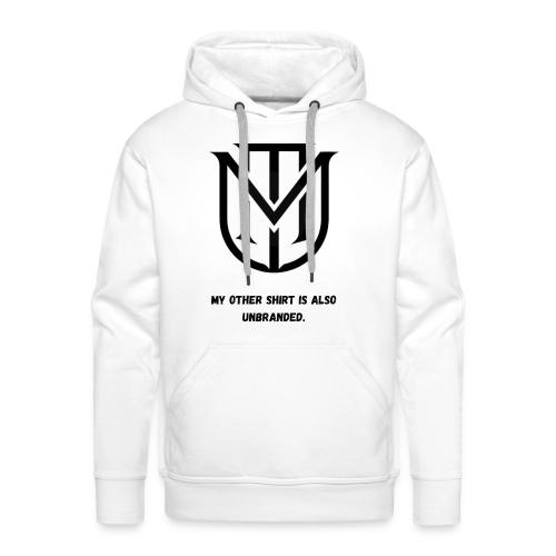 My Other Shirt Is Also Unbranded T-Shirt | Quiet L - Men's Premium Hoodie