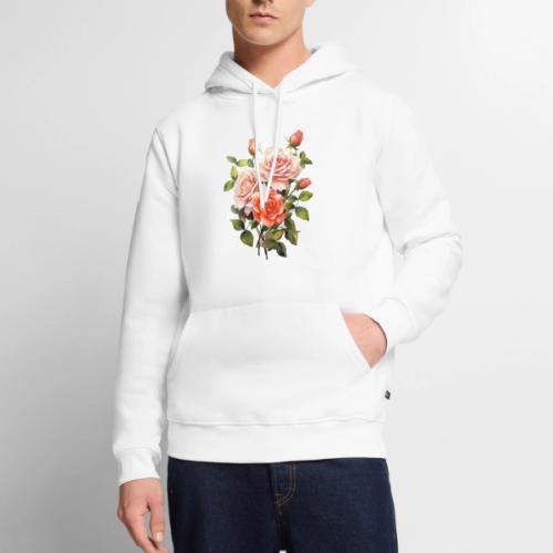 Pink Roses - Men's Premium Hoodie