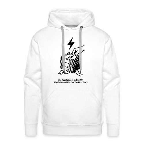 Christmas Bills T-Shirt - Men's Premium Hoodie
