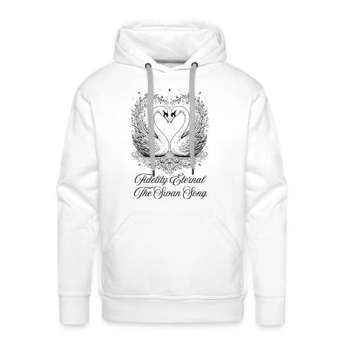 Poetic Swan T-Shirt - Men's Premium Hoodie