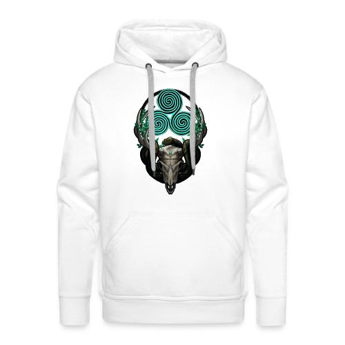 The Antlered Crown (No Text) - Men's Premium Hoodie