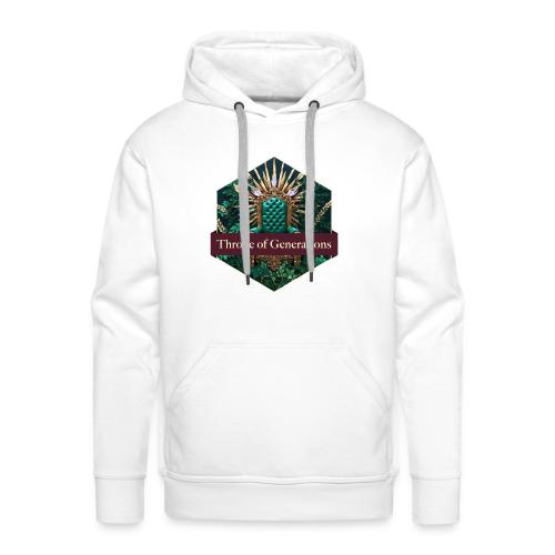 Women’s Day Vine Throne T Shirt, Gift for Grandma - Men's Premium Hoodie