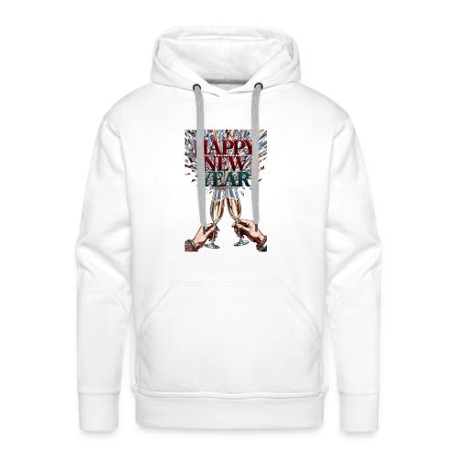 Toasting Hands T-Shirt Confetti Shower Premium - Men's Premium Hoodie