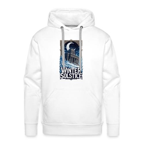 Winter Solstice Temple T-Shirt - Men's Premium Hoodie