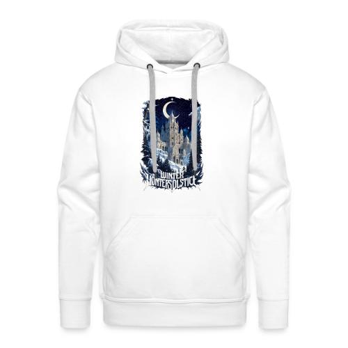 Celestial Winter Temple T-Shirt - Men's Premium Hoodie