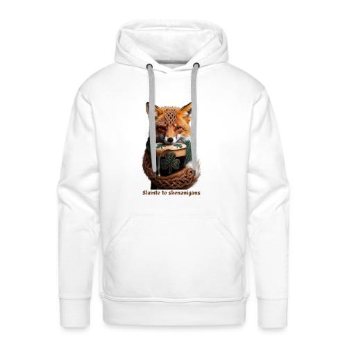 Sly Emerald Fox Toast T-Shirt - Men's Premium Hoodie