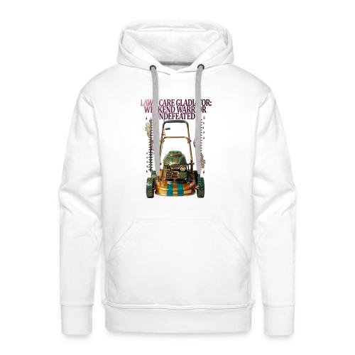 Lawn Care Gladiator T Shirt - Men's Premium Hoodie