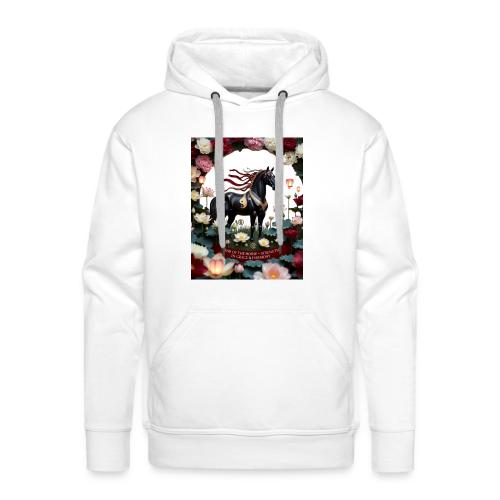 Year of the Horse Harmony T Shirt, Lunar New Year - Men's Premium Hoodie