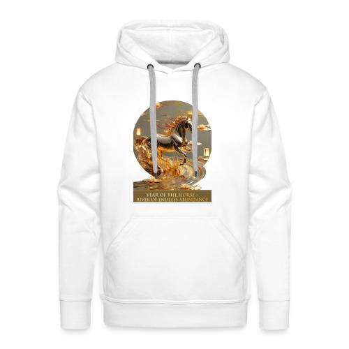 Year of the Horse Abundance T Shirt, Lunar NY Gift - Men's Premium Hoodie