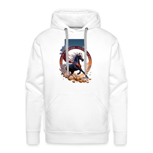Year of the Horse Dawn T Shirt,Lunar New Year Gift - Men's Premium Hoodie