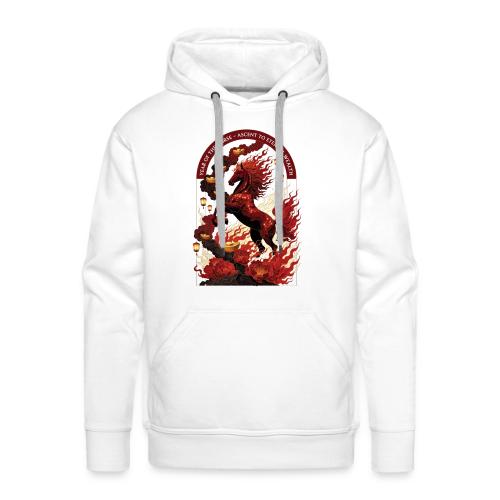 Year of the Horse Rise T Shirt,Lunar New Year Gift - Men's Premium Hoodie