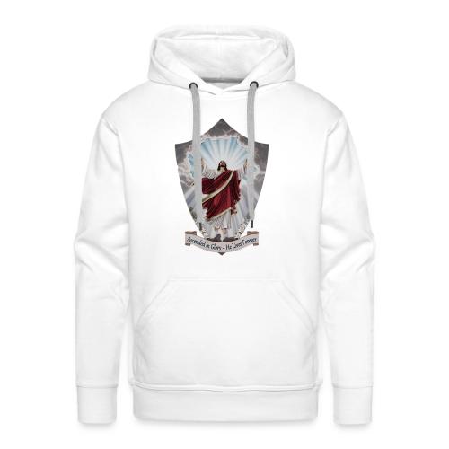 Easter Ascended in Glory T Shirt,Resurrection Gift - Men's Premium Hoodie