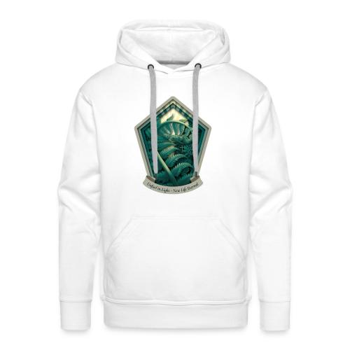 Easter Unfurl in Light Fern T Shirt, Spring Gift - Men's Premium Hoodie