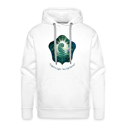 Easter Unfurl in Light Resurrection T Shirt, Gift - Men's Premium Hoodie