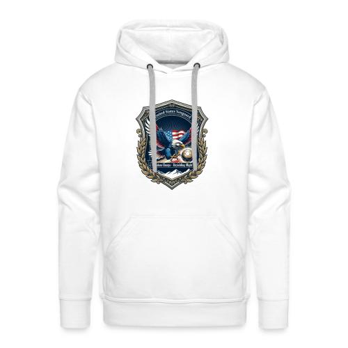USA Eagle Vanguard T-Shirt,American Flag PrideGift - Men's Premium Hoodie