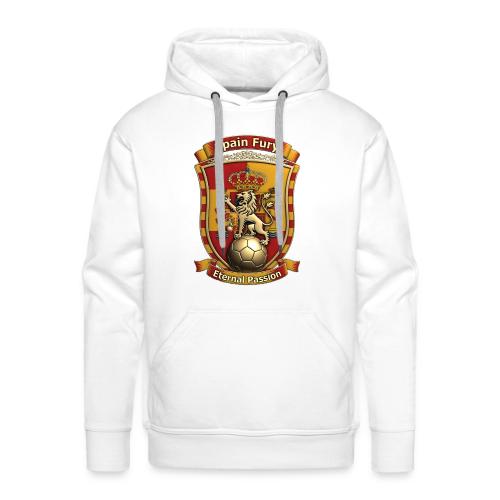 Spain Lion Fury T-Shirt, Spanish Crest Gift - Men's Premium Hoodie