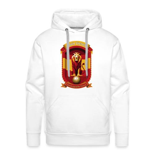 Spain Lion Victory T-Shirt, Flag Pride Crest Gift - Men's Premium Hoodie
