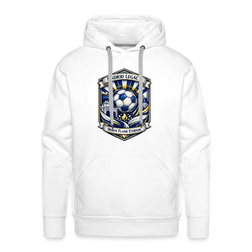 Madrid White Legacy T Shirt, Madrid Fan Gift - Men's Premium Hoodie