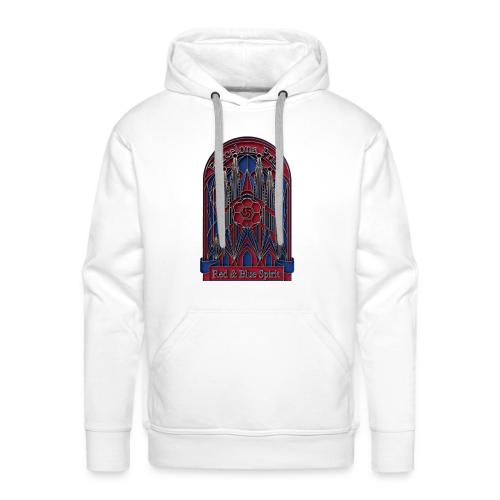 Barcelona Scarlet Pride T Shirt, Vibrant City Gift - Men's Premium Hoodie