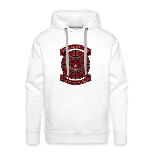 Manchester Is Red T Shirt, Soccer City Pride Gift - Men's Premium Hoodie